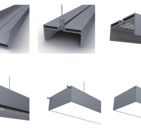 Подвесной алюминиевый профиль для светодиодных лент LD profile – 48, 93991