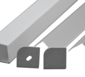 Накладной алюминиевый профиль для светодиодных лент LD profile – 15, 29457