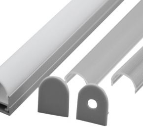 Алюминиевый профиль 10, 11, 12 средняя часть 2м, 29530